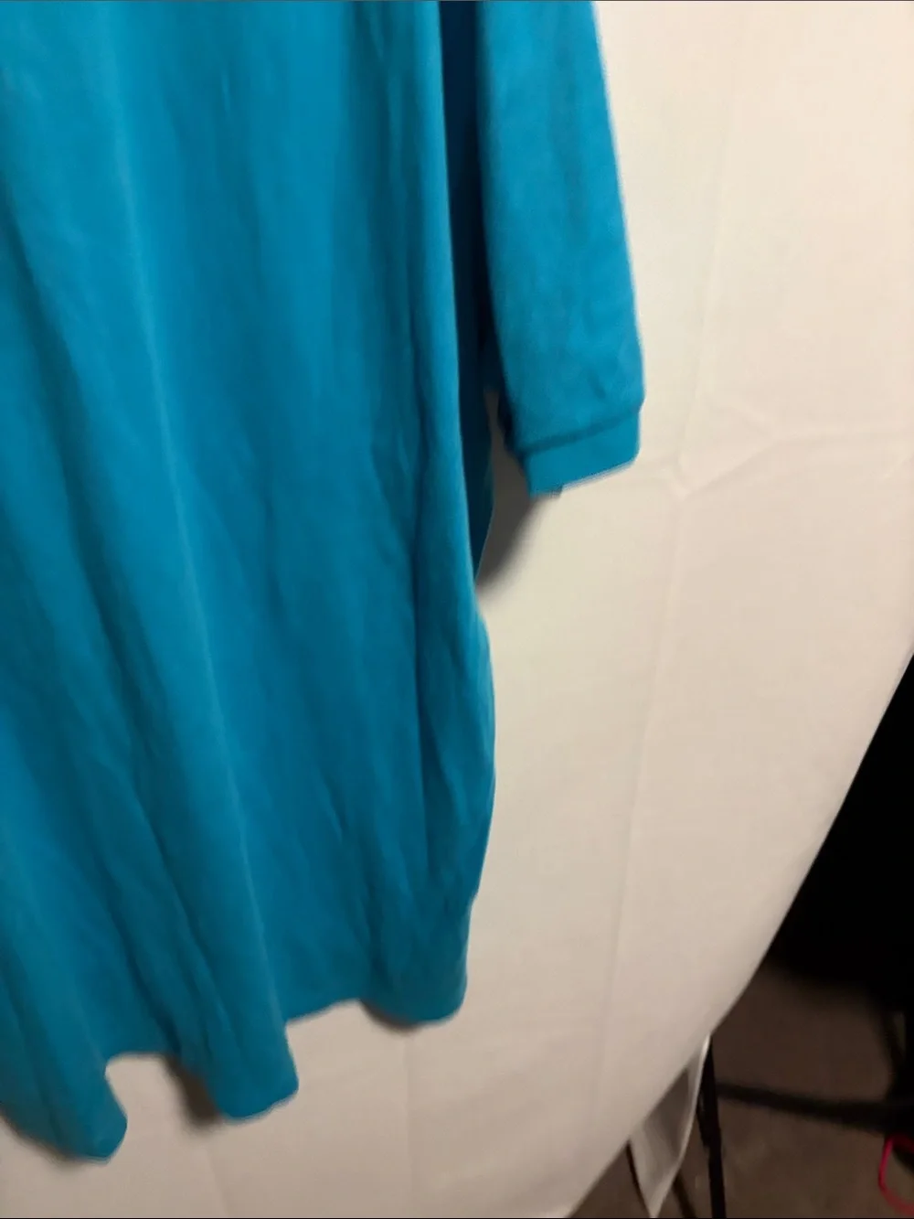Polo by Ralph Lauren Men's Bright Turquoise Polo with Pink Pony